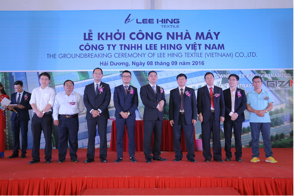Lễ khởi công nhà máy Lee Hing