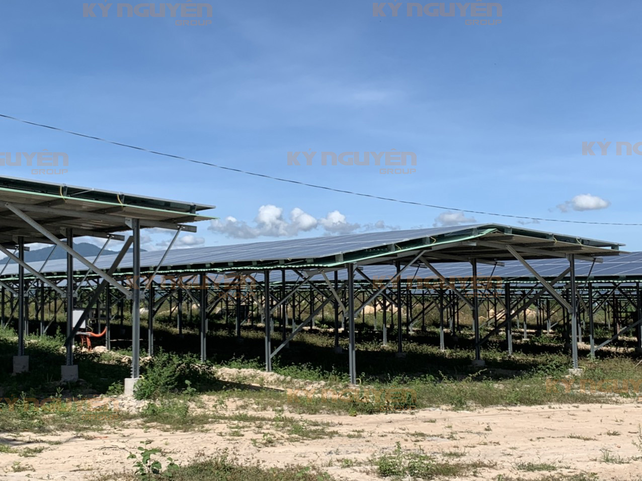 Trang trại Nông nghiệp kết hợp Điện mặt trời Bắc Bình công suất 3MW