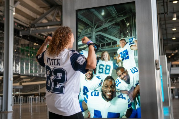 Quảng cáo ngoài trời kỹ thuật số DOOH của Dallas Cowboys