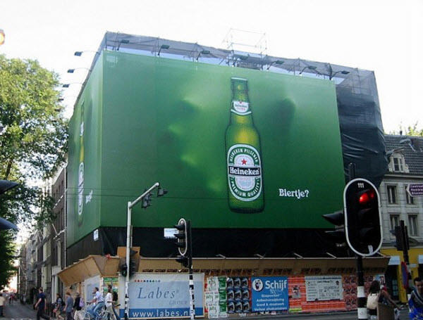 Quảng cáo ngoài trời Heineken