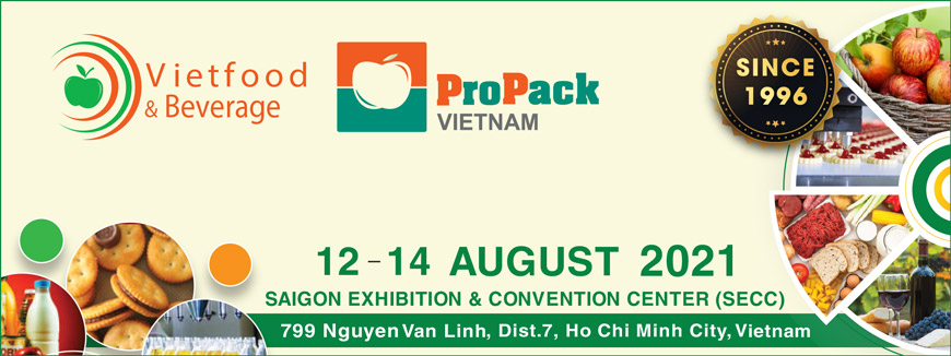 Banner triển lãm VIETFOOD & PROPACK 2021