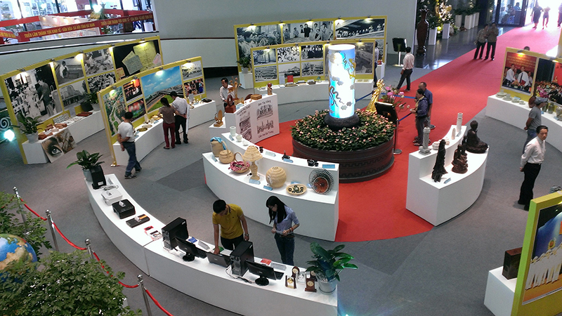 Hội chợ, triển lãm thương mại có sự tham gia của nhiều thương hiệu