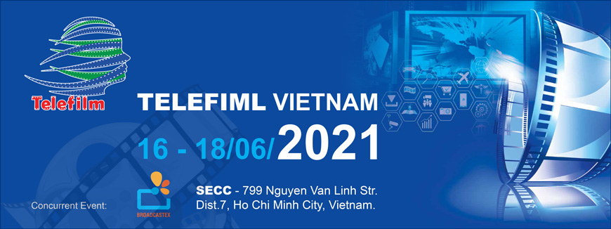 Banner triển lãm TELEFILM VIETNAM 2021