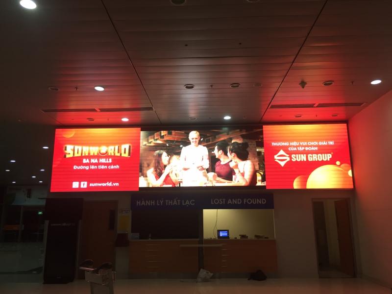 Quảng cáo màn hình led tại sân bay Phú Quốc