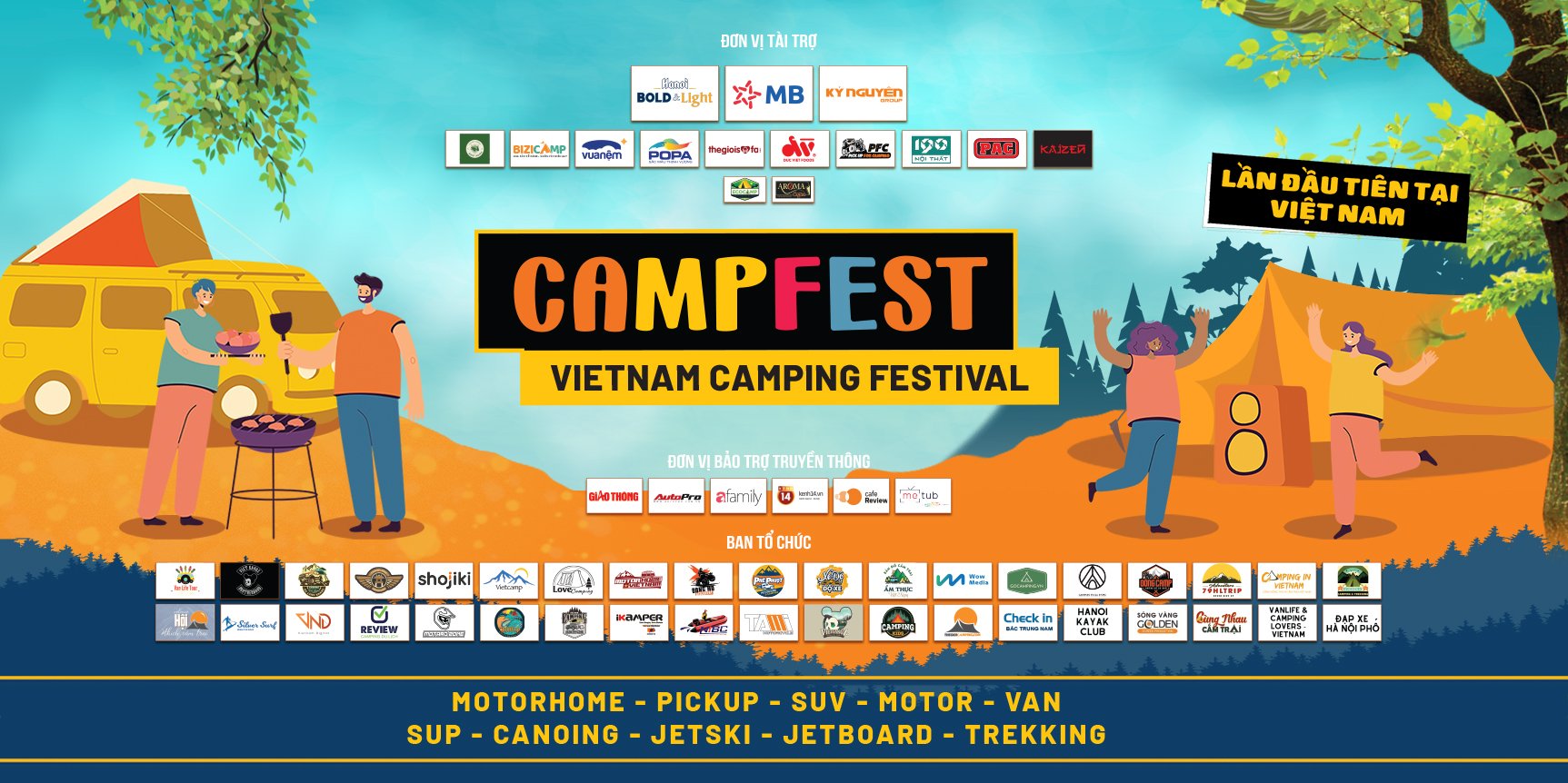 Lễ hội cắm trại Việt Nam – Vietnam Camping Festival 2021 (CampFest)