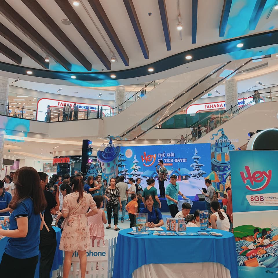 Sự kiện Brand activation của Disney kết hợp Vinaphone do Kỷ Nguyên tổ chức