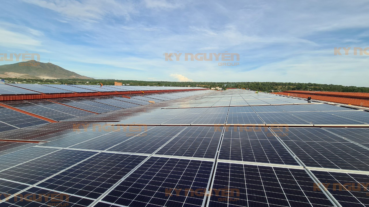 Dự án điện mặt trời mái nhà Bình Thuận - Kỷ Nguyên Group