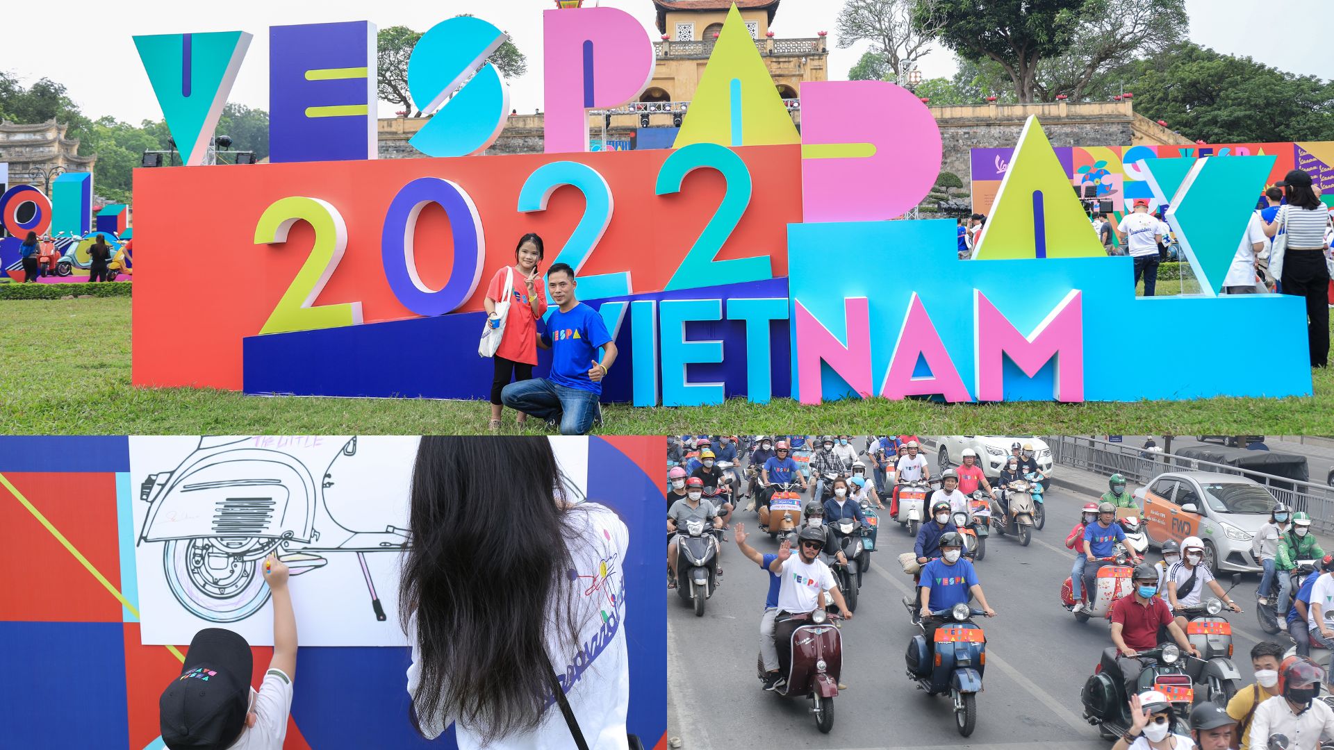 Kỷ Nguyên Group tổ chức sự kiện Vespa Day - Hà Nội (04/2022) với kịch bản có nhiều nội dung hấp dẫn