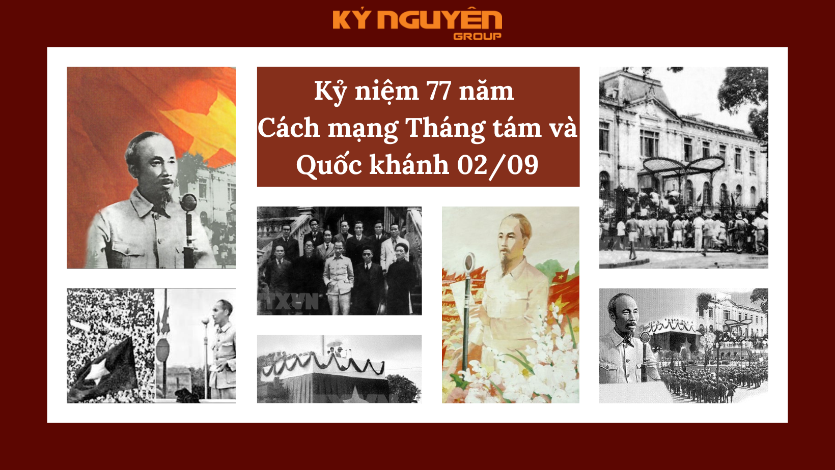 kỷ niệm 77 năm cách mạng tháng tám và quốc khánh 02/09