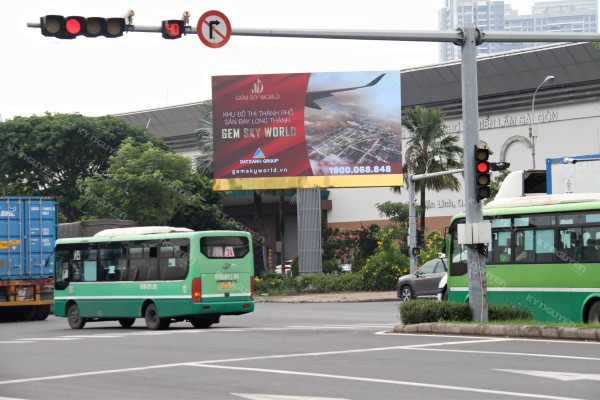 Màn hình LED SECC (Trung tâm hội chợ và triển lãm Sài Gòn) - quảng cáo Khu đô thị thành phố sân bay Long Thành