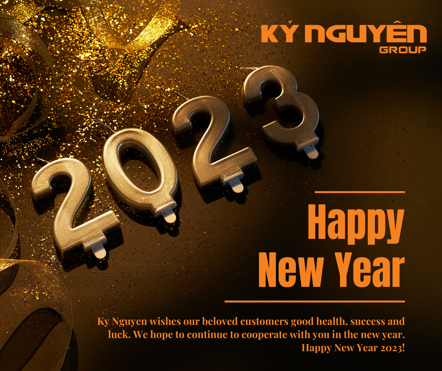 happy new year 2023, from ky nguyen group