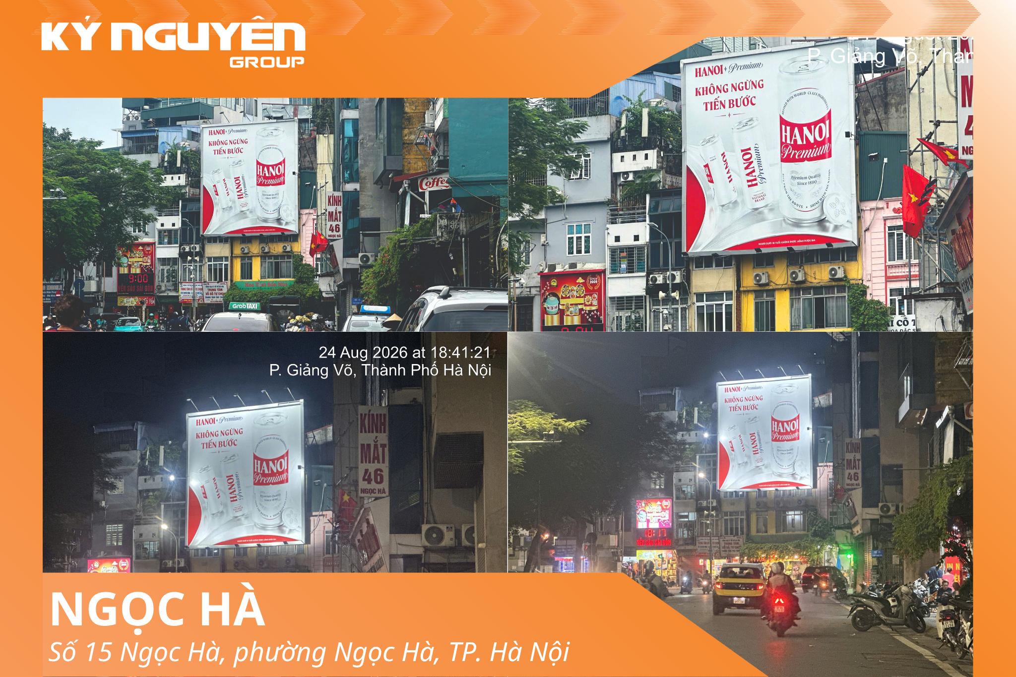 Pano Bia Hà Nội tại số 15 Ngọc Hà, TP. Hà Nội