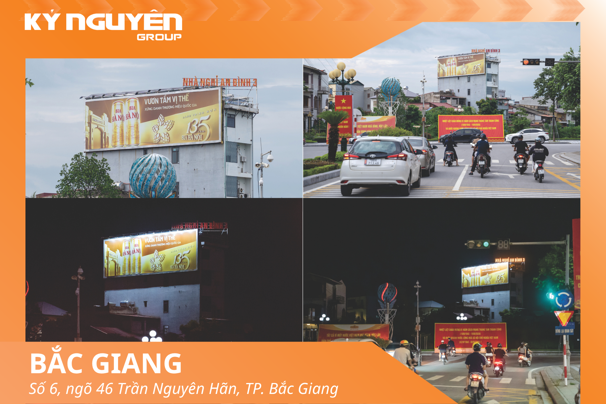 Giang Pano Bia Hà Nội tại 182 Xương Giang, TP. Bắc Giang